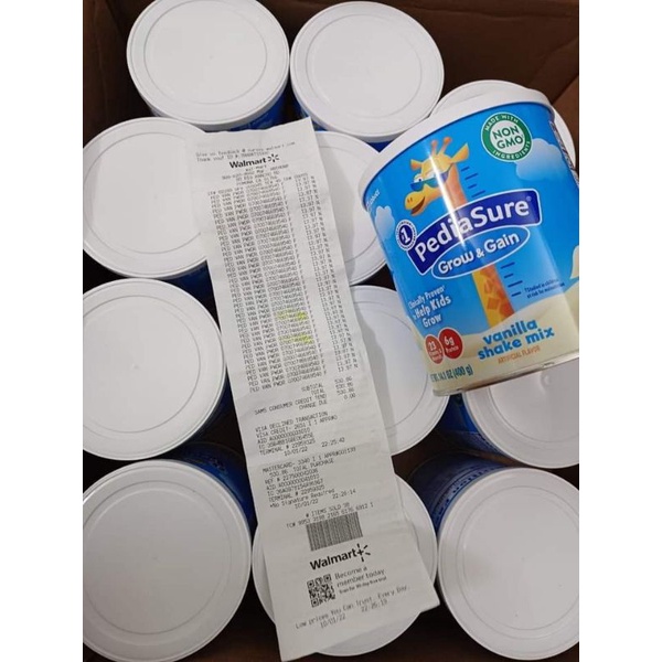 Sữa pediasure 400g date 2025 hàng air có bill
