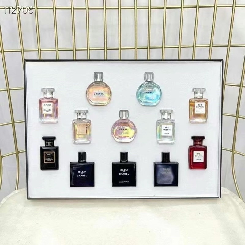 SÉT NƯỚC HOA MINI c.h.a.n.e.l 8 chai