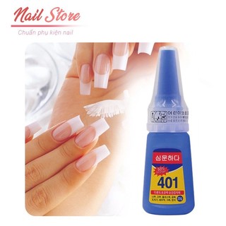 Keo dán móng giả 401 mxbon hàn Quốc 20g