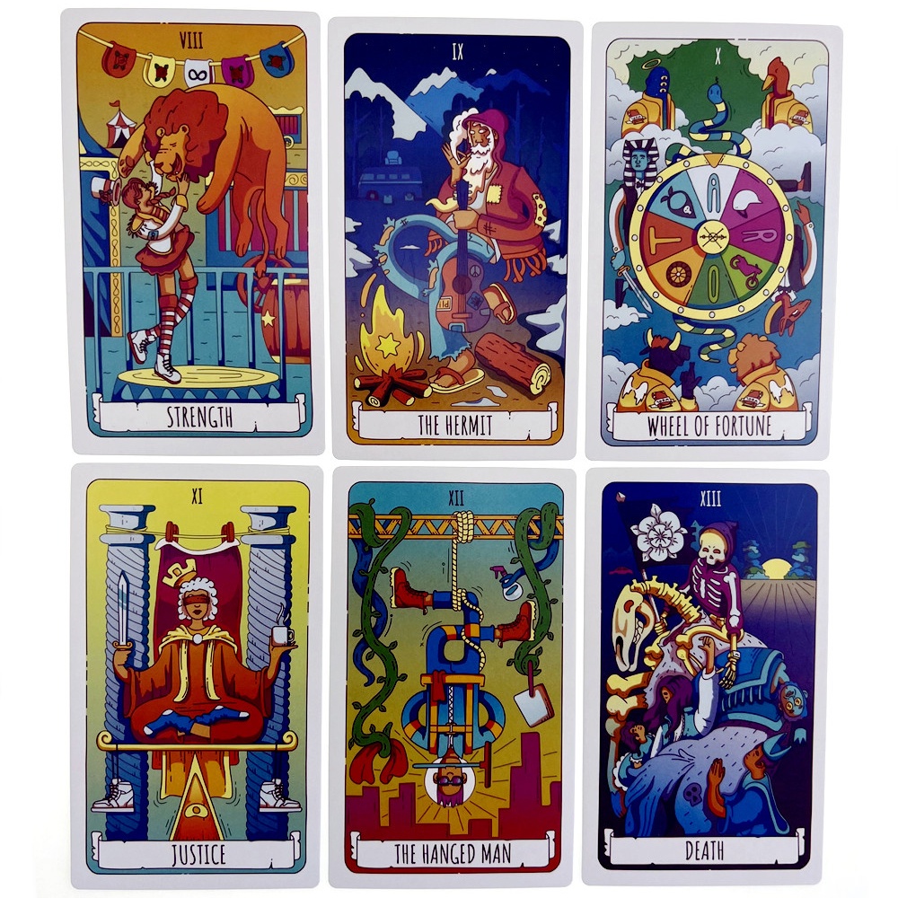 Bộ Bài The Art Of Adventure Tarot 78 Lá Bài 7x12 Cm Tặng Đá Thanh Tẩy S140