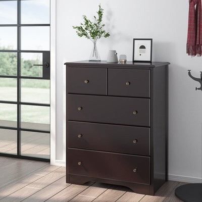 AVILLA, Tủ đựng đồ dùng 4 tầng 5 ngăn kéo DRA_183, 74x40x94cm, Scandi Home