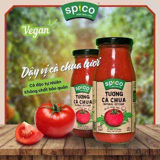 Tương cà chua spico hữu cơ, đậm vị, an toàn 255g