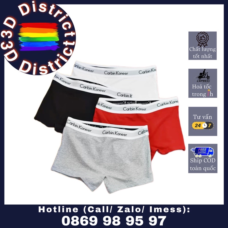 Quần boxer, quần lót cho nữ/ tomboy in logo