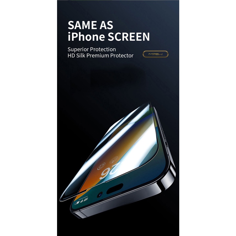 Cường Lực Mipow Kingbull Premium Silk  Dành Cho iPhone 14/14Plus/14Pro/14Pro Max