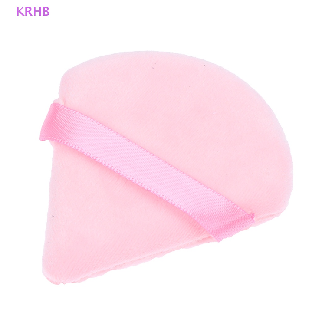 Mút Trang Điểm Mini Hình Tam Giác Bằng Nhung Mềm Mại Mới