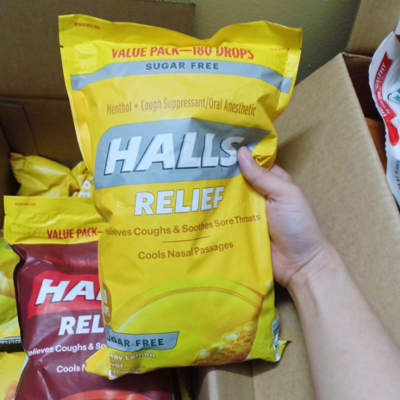 Kẹo Cay không đường Halls hàng Mỹ