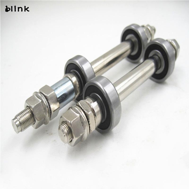 Trục Giữa Bánh Xe Trước Và Sau Màu Trơn Chất Lượng Cao Dành Cho Xe Đạp