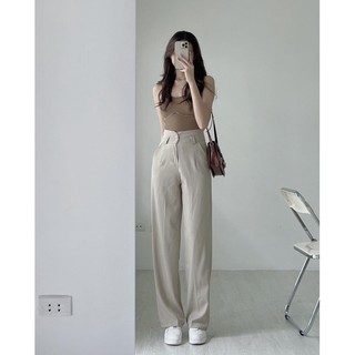 QDSTORE - quần uống suông 2 cúc
