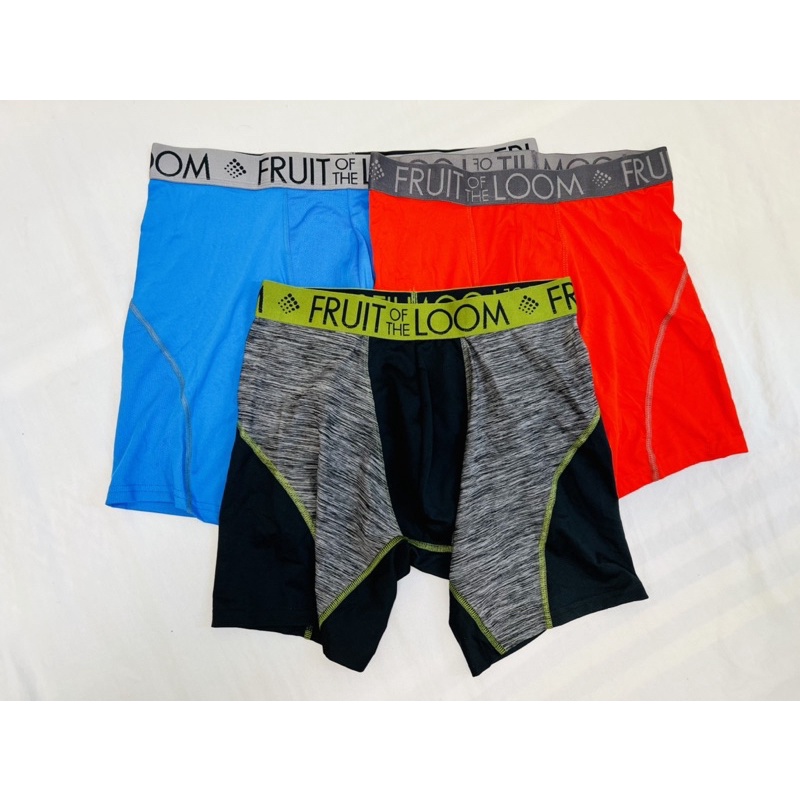 Combo 3-5-7 pcs compression nam fruit of the loom,chất liệu thun lạnh 93%polyester 7%spandex ,màu sắc đa dạng,thoáng mát