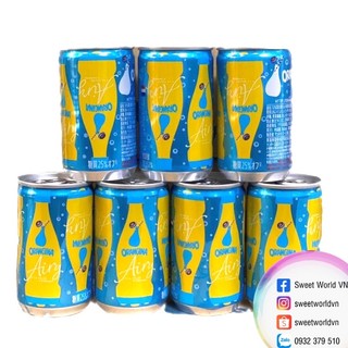 Nước cam Orangina lon mini - Nhật Bản