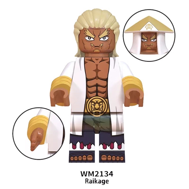 Đồ Chơi Lắp Ráp Mô hình Minifigures Các Nhân Vật Truyện Tranh Naruto