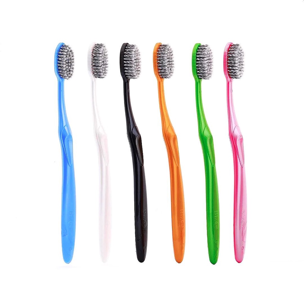 Bàn chải đánh răng Bizs+ Carbon/Zenshine/Pearl Ngoc Trai siêu mềm chăm sóc răng miệng sạch trắng khỏe JIZOE BCH01