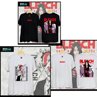 Áo thun Nam - Nữ Unisex Mẫu áo thun đen - trắng Bleach - Unohana Retsu zekaistoreclothing