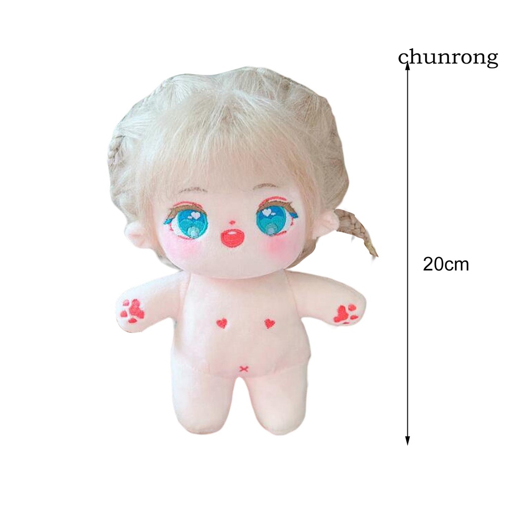 Búp Bê Vải Cotton PP Mềm Mại Dễ Thương 20cm