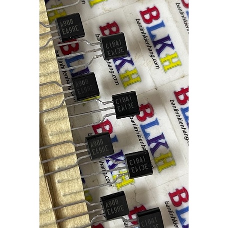CẶP TRANSISTOR 2SC1841F C1841 2SA988F A988 TO-92 chính hãng NEC ( tương đương C2240 A970)
