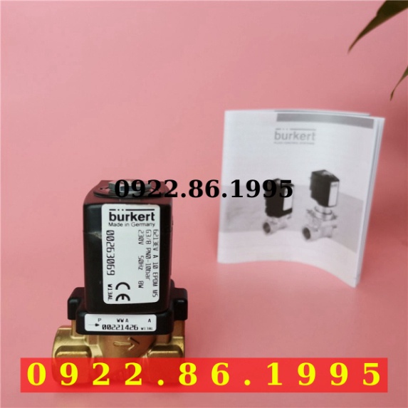 *VAT10* Burkert 6213eva 10 EPDM MS G3/8 0-10bar 230V50Hz 00263069 nhập mới