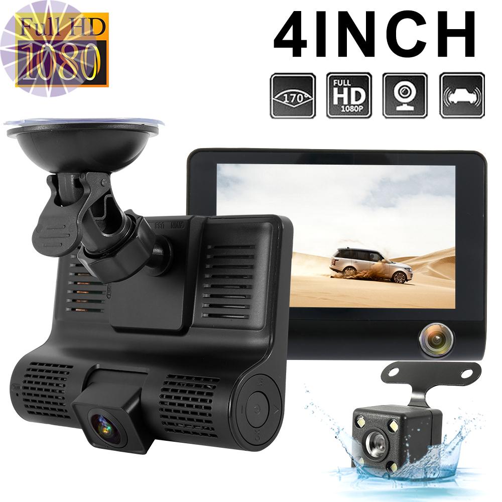 Camera Ghi Hình Góc Rộng DVR Full HD 1080P 3 Lens Cho Xe Hơi SHOPTKC2768