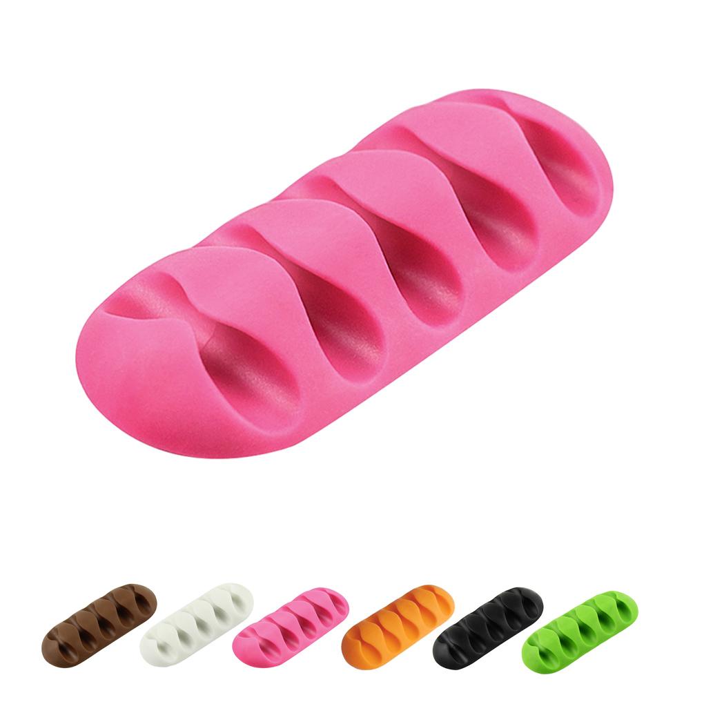 Giá Đỡ Cố Định Dây Cáp / Tai Nghe Để Bàn Tiện Lợi