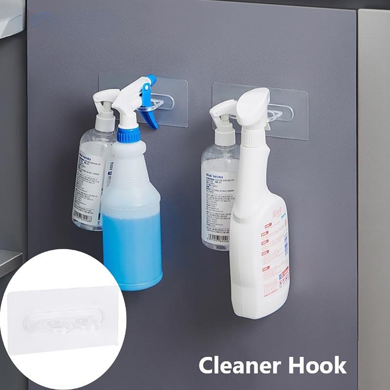 Giá Đỡ Chai Lọ Hai Lỗ Trong Suốt Chống Nước Chịu Tải Nặng Cho Nhà Bếp Nhà Tắm