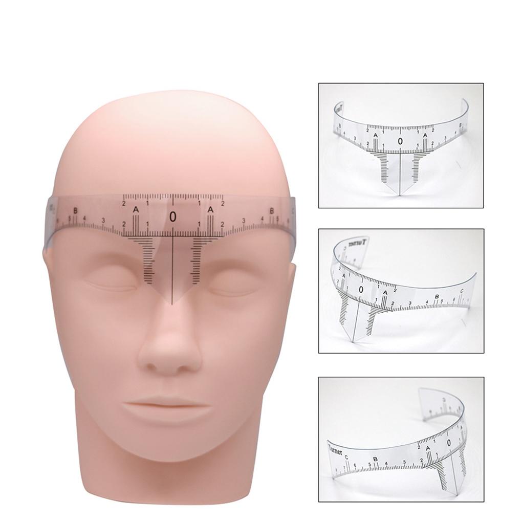 Thước Đo Lông Mày Trang Điểm Đàn Hồi Cho Nam Nữ