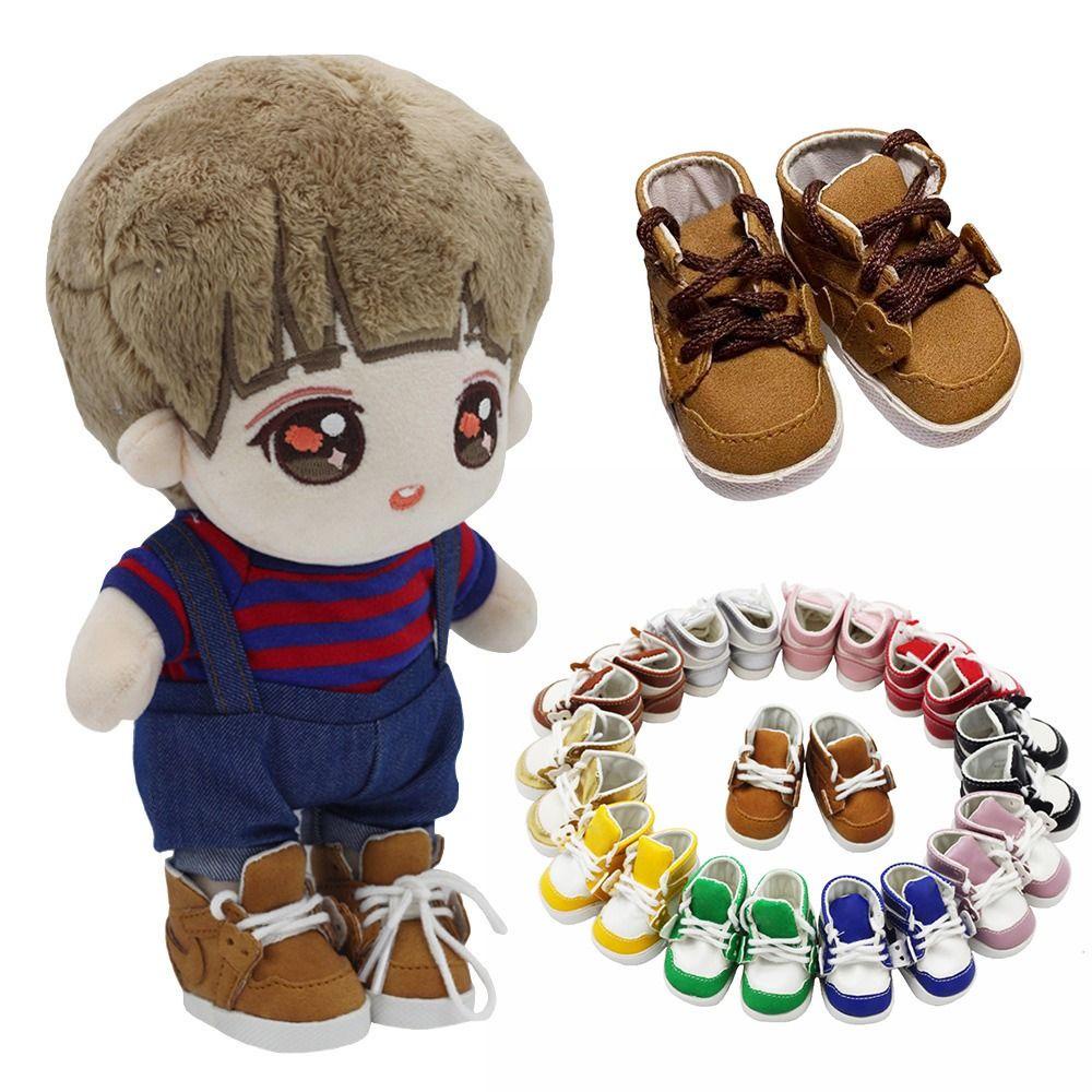 Giày Thể Thao Thời Trang Cho Búp Bê 20cm 10 Màu Tỉ Lệ 1 / 12