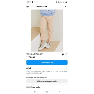 Quần kaki xuất hàn unisex bé trai, bé gái