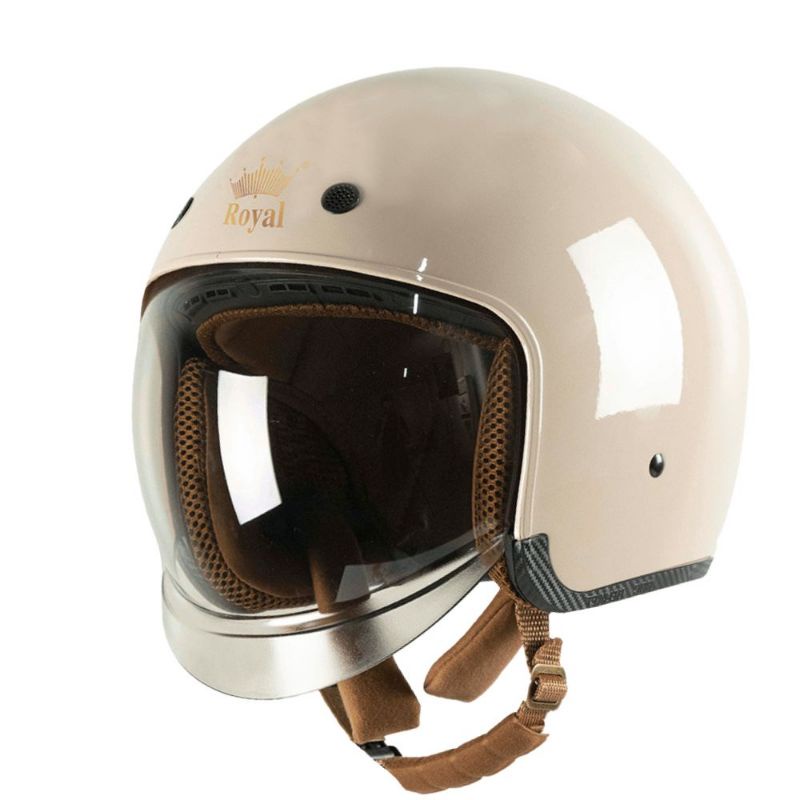 Nón 3/4 kính âm royal m139 an toàn chắc chắn