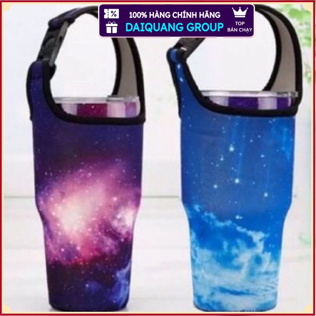 Túi đựng ly giữ nhiệt hiệu YeTi 30k nắp 30k bộ ống hút 30k .
