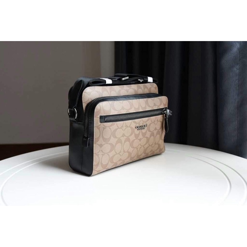 Cặp nam Coach West Camera Bag công sở