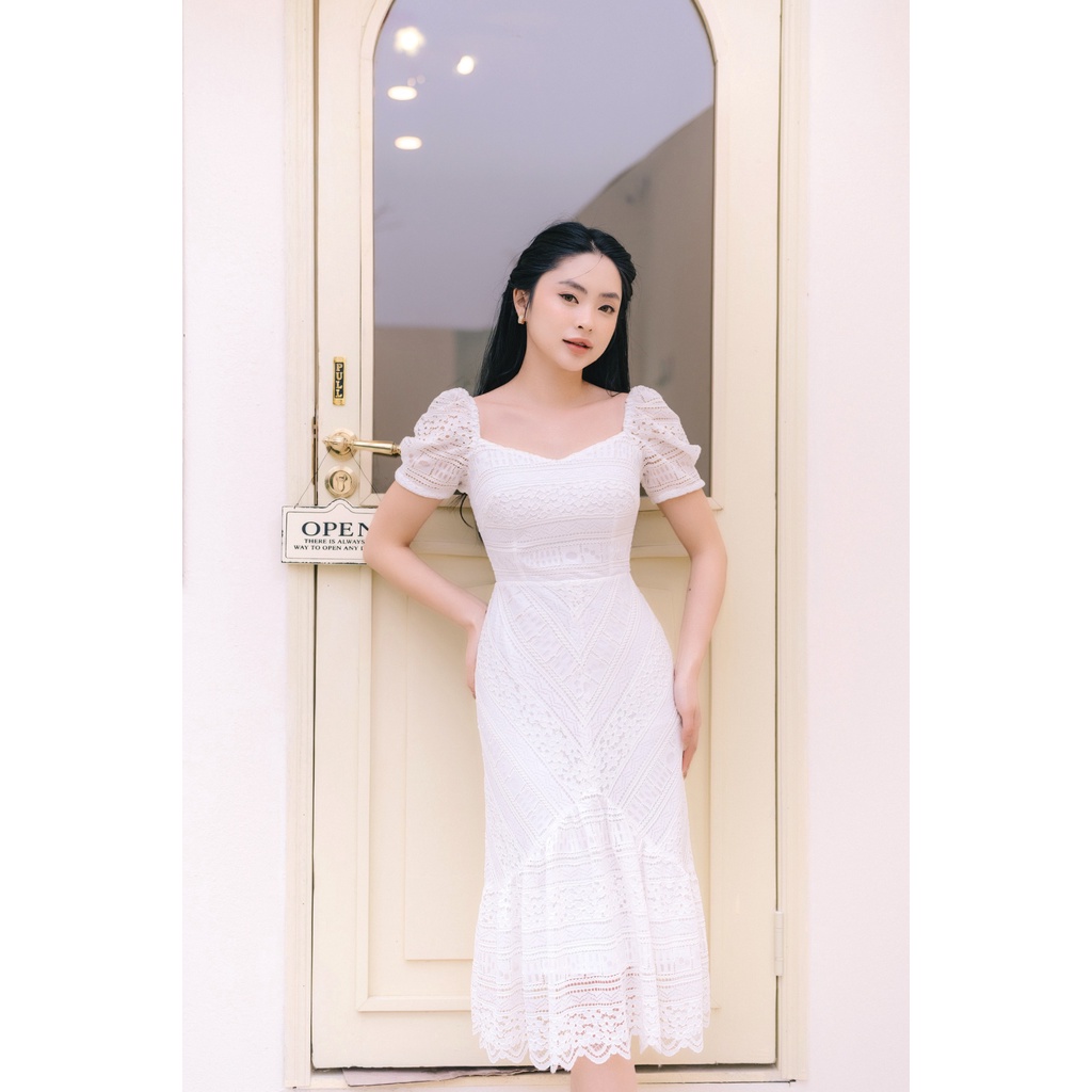 MINX - Đầm White Lace Dress