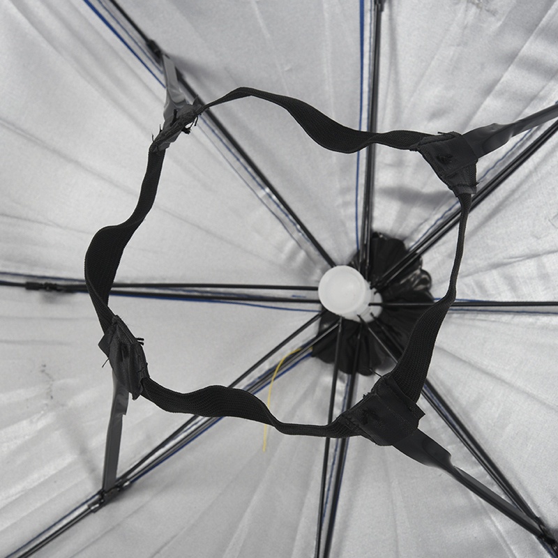 Mũ Dù Đội Đầu Đường Kính 26 '' Co Giãn Màu Xanh Đậm