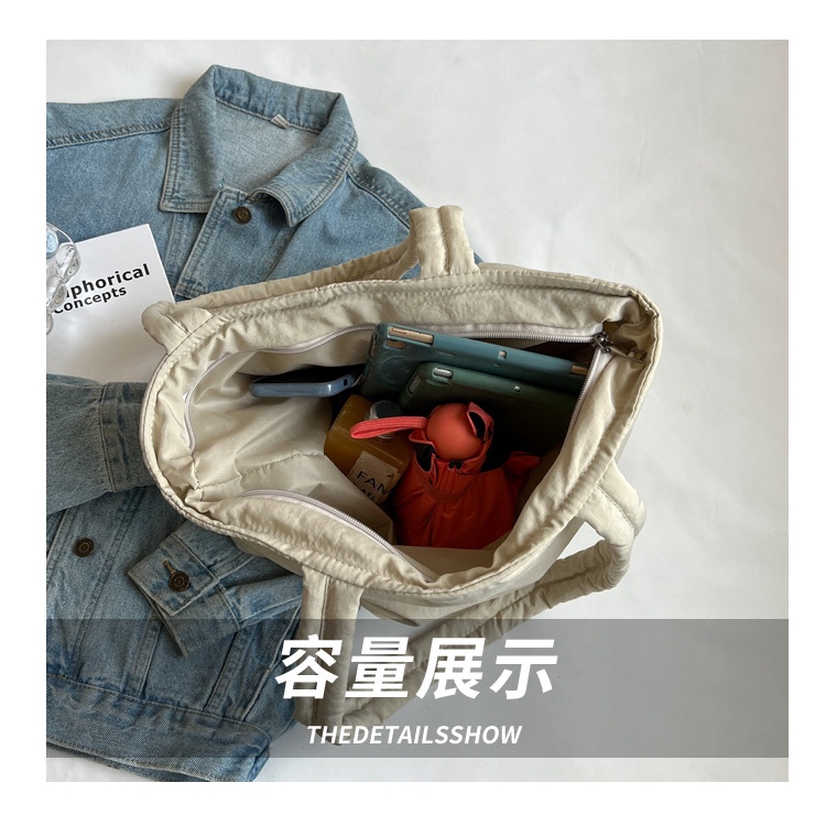 Túi Xách JASMIN NOIR Đeo Chéo Chất Liệu Cotton Thiết Kế Đơn Giản Cho Nữ