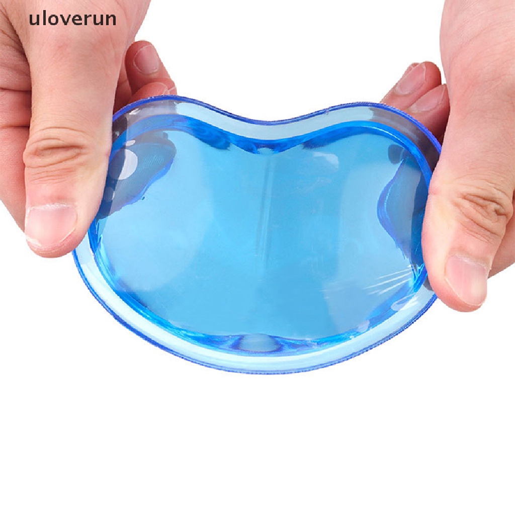 Đệm Silicon gel Đỡ Cổ Tay Khi Dùng Chuột Máy Tính Hình Trái Tim Thoải Mái Chất Lượng Cao uloverun