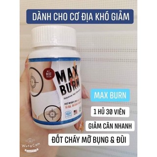 Giảm cân Max Burn 10Day của Mỹ