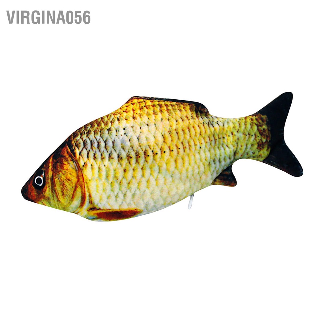 Cá Nhồi Bông Đồ Chơi Có Thể Sạc Lại Bằng Cổng USB Dành Cho Mèo Cưng