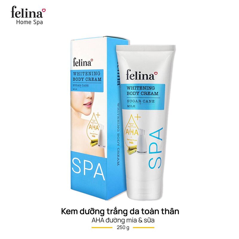 Kem Dưỡng Toàn Thân Felina Sáng Da Từ Rễ Nhân Sâm 250g Hasaki Sản Phẩm Chính Hãng