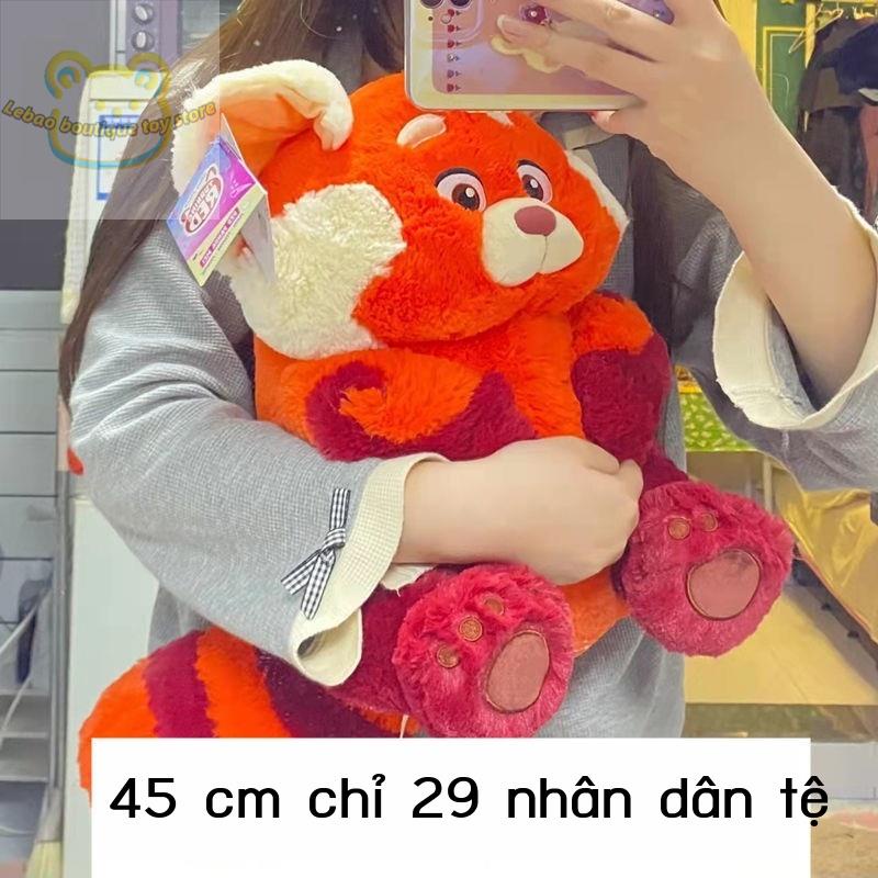 【Hàng có sẵn】Thanh niên biến thái Búp bê Xiaomei Đồ chơi sang trọng Búp bê gấu trúc đỏ Phim ngoại vi Cùng phong cách Búp