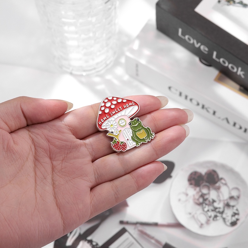 Huy hiệu cài áo QIHE JEWELRY hình dạng hoạt hình ngộ nghĩnh