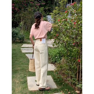 Quần jeans suông trơn 11122 CHERRY COCO