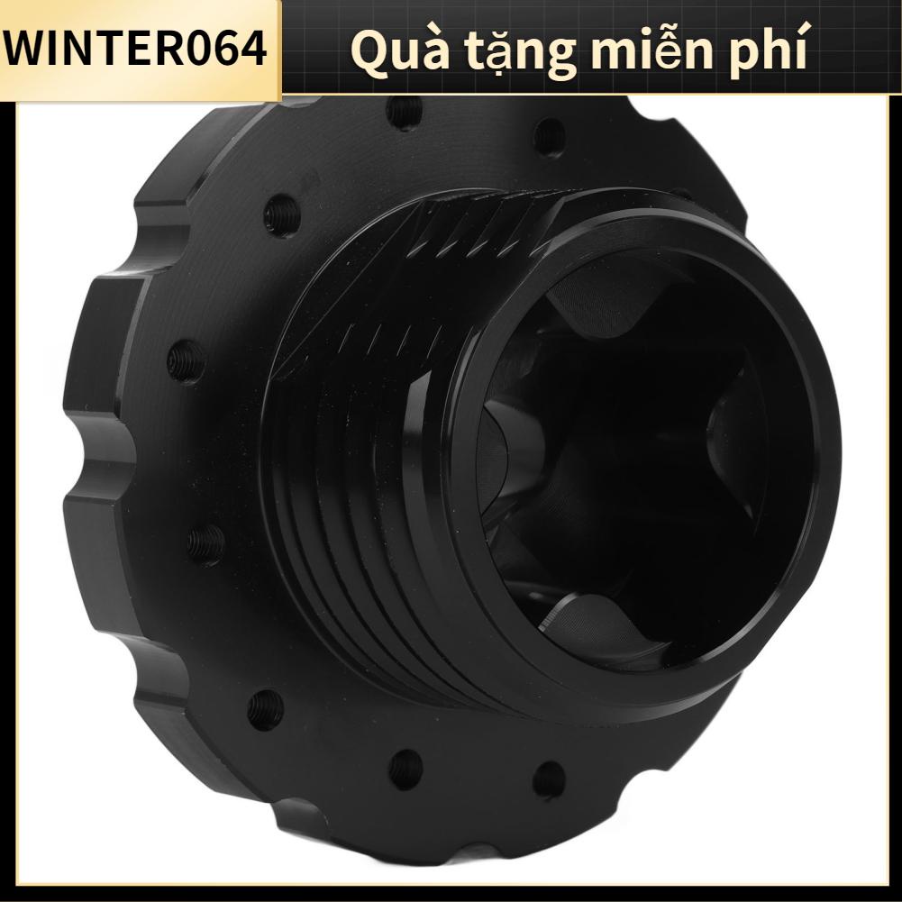 Winter064 Bọc Vô Lăng Adapter Đen Thay Thế Chính Xác Cho Thrustmaster T300 T500 PCD 73 Mm