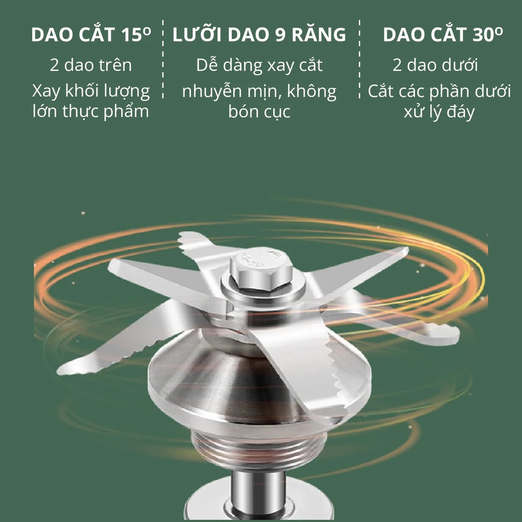 Máy xay nấu cháo làm sữa hạt đa năng Mishio MK316 không cần lọc bã