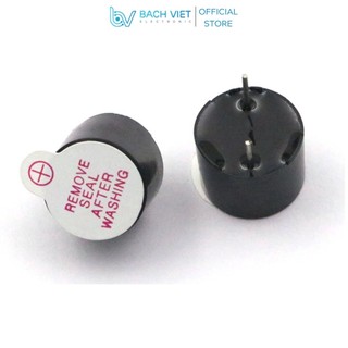 Còi chíp 3v,5v,12v,24v loa thạch anh, module còi 5v, module còi chip buzzer báo động 3v3- 5v, còi điện 12v