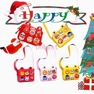 Túi trẻ em Ba Lô Đi Học Diy Họa Tiết Hoạt Hình Động Vật Dễ Thương Cho Bé happy new year gift