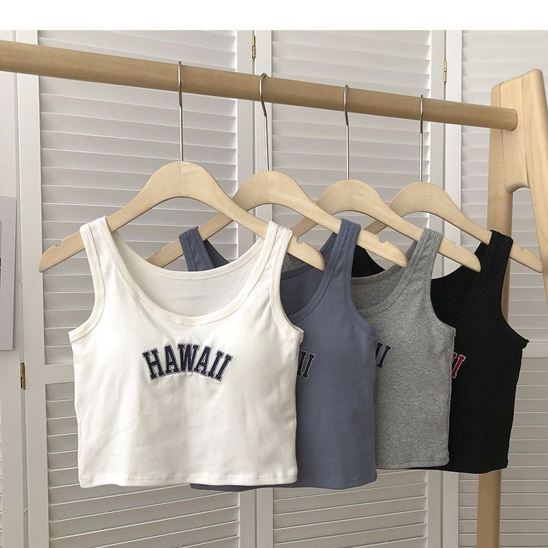 Áo Sát Nách Có Mút Đệm Quyến Rũ Thời Trang Mùa Hè Cho Nữ