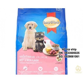 Thức ăn cao cấp cho chó con Smartheart Puppy 400g (hanpet 215)