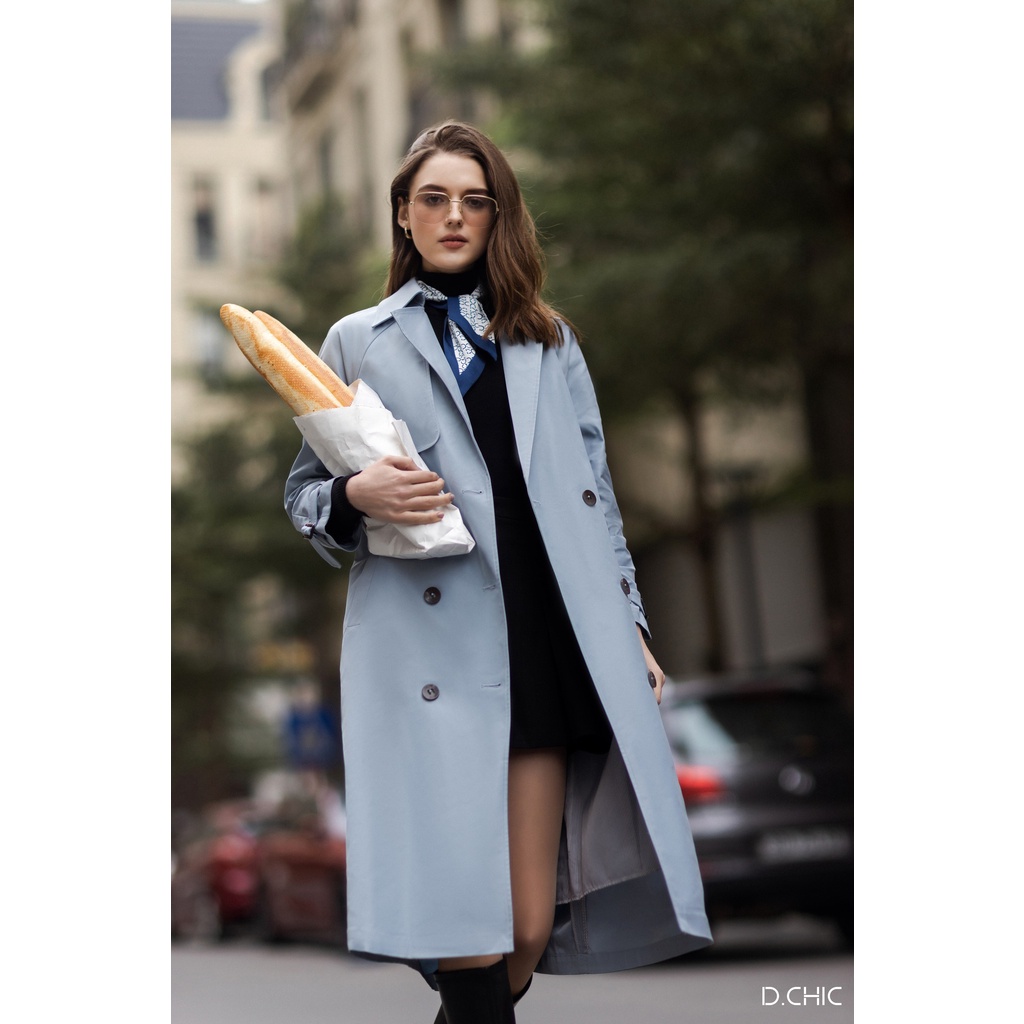 Áo Trench coat 6 cúc D.CHIC MS: 970281