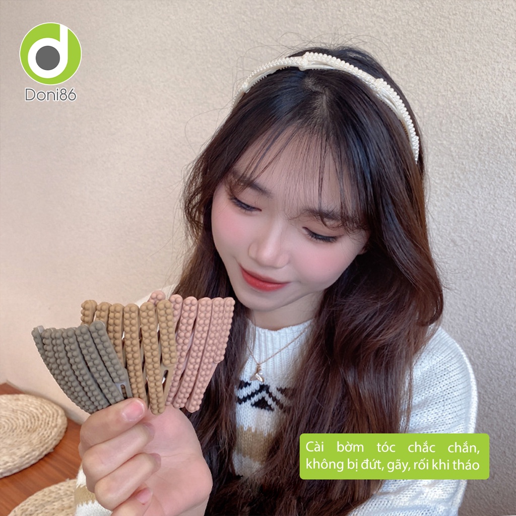 Cài tóc gấp gọn tiện dụng, màu sắc đa dạng, bền bỉ, không gây rụng tóc - Doni - DOPK312