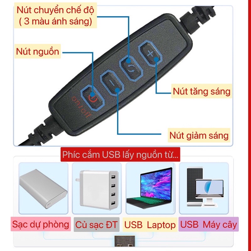 Kẹp 02 Điện Thoại Kẹp Đôi Điện Thoại Cao 25 cm Chuyên Dùng Cho Livestream Hát Karaoke Chắc Chắn Siêu Bền