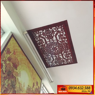 Lựa chọn [ Tấm ngăn khói ] TẤM CHỐNG ÁM KHÓI dán phòng thờ, dán lên trần nhà, không phải khoan ( Cần có  )