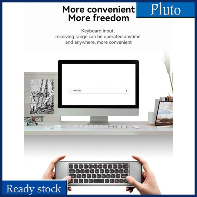 Mới Bàn Phím Và Chuột Không Dây 2.4g W3 Điều Khiển Từ Xa Bằng Giọng Nói Tiện